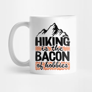 Hiking & Bacon Funny Outdoor Hiker Gift Camping Nature Mug